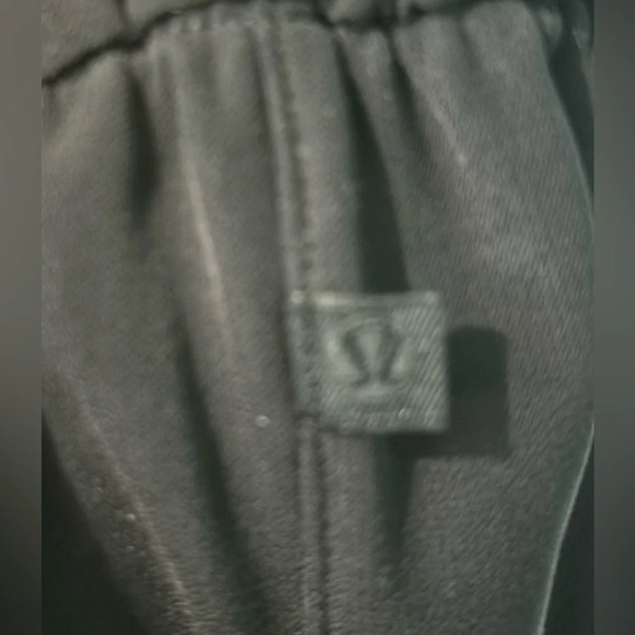 Lululemon Womens Black Self Tie High Waisted Skirt‎ Elastic Waist Pockets size 6 - Picture 7 of 7